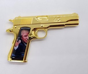 Heavy President Trump 45 Caliber Paperweight