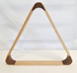 BRUNSWICK Wooden Billiard Ball 8-Ball Triangle Rack