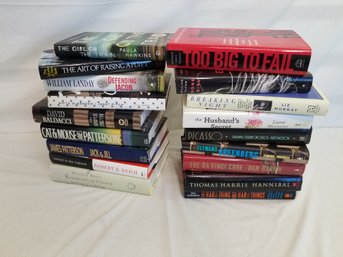 Books Novels Hardcover Lot