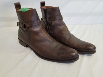 Men's Lavorazione Artigiana Ankle Leather Boots Size 11