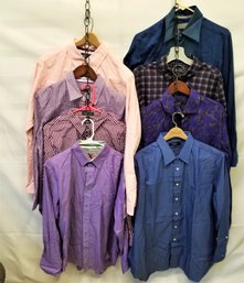 Men's Shirts: Canali, Kenneth Cole Reaction, Robert Graham & More   Lot 1