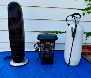 Appliances Lot- Power Washer, Ceramic Heater And Bug Zapper