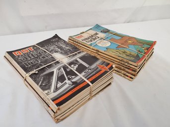 Vintage Mixed Lot Of QST Amateur Radio Magazine Back Issues - 60s & 70s- Assorted Years (Lot A)