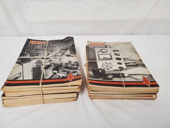 Vintage Mixed Lot Of QST Amateur Radio Magazine Back Issues - 1940s & 1960s- Assorted Years (Lot C)