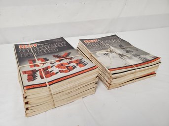 Vintage Lot Of QST Amateur Radio & Ham Radio Magazine Back Issues - 1950s & 1960s- Assorted Years (Lot D)