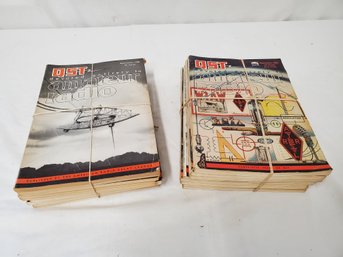 Vintage Lot Of QST Amateur Radio Magazine Back Issues-1960s - Assorted Years (Lot H)