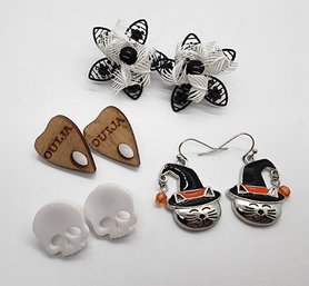 Vintage Halloween Earrings Lot