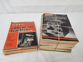 Vintage Lot Of Assorted QST Amateur Radio Magazine Back Issues-1930s & 1960s Assorted Years (Lot Q)