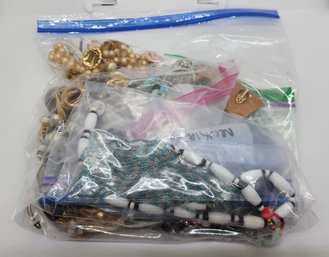 2.5 Pounds Of Various Costume Jewelry