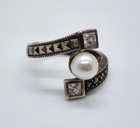 Stunning Vintage Sterling Silver Ring