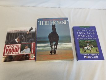 Horse Books: The Horse, US Pony Club Manual, Pressure Proof Your Riding