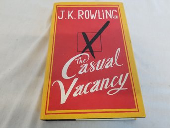 The Casual Vacancy Book Novel By J. K. Rowling 1st