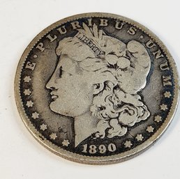 1890-O Morgan Silver Dollar (New Orleans Mint)