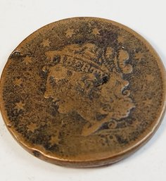 Wow....1838 Large Cent  (185 Years Old)