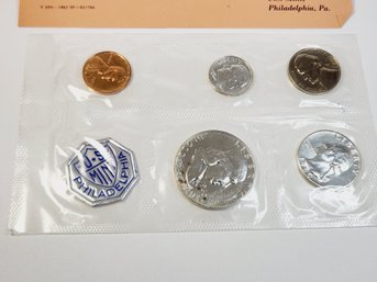 Franklin SILVER 1960 Philly Mint Proof Set (63 Years Old)