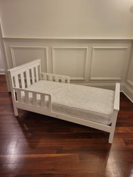 Toddler Bed By Jardine With A Sealy Premium 'Baby Soft' Mattress.    - - - - - - - - - - - - - - - Loc:Garage