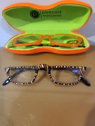 Two Ladies Fashion Reading Glasses, One By Peepers