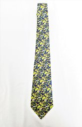 Men's Salvatore Ferragamo Animal Print Silk Tie Made In Italy (Lot 5)