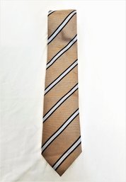 Men's CANALI Striped Silk Tie Made In Italy (Lot 8)