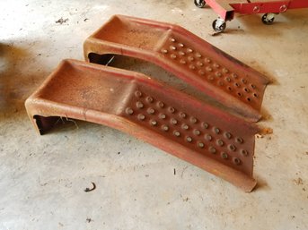 Pair Of Steel Car Ramps