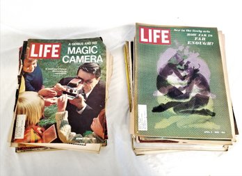 Lot Of Vintage LIFE Magazine's Most Memorable Issues Of The 1960's - 70's