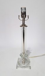 Glass Tube Table Lamp