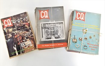 Vintage Lot Of CQ Amateur Radio Magazine Back Issues 1960'S (lot 6)