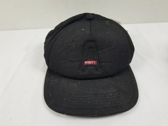 New With Tags A. Kurtz Black Baseball Cap Hat