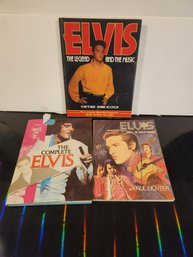 3 Elvis Presley Books