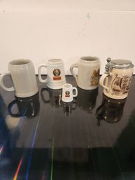 Collection Of Beer Mugs/ Steins