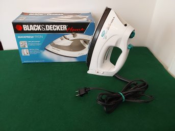 BLACK AND DECKER IRON WORKING CONDITION #2
