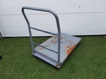 Heavy Duty Steel Utility Cart With Removable Handle