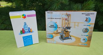 NIB DIY Robot Kit And Silly Ice Cube Trays And Candy Molds