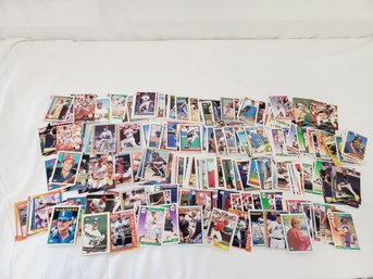 1980s 1990s MLB Baseball Card Assortment - Bobby Bonilla, Kirby Puckett, Mike Heath, Mookie Wilson & More