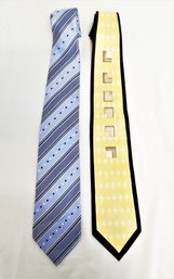 Men's Steve Harvey Collection And Stacy Adams Silk Ties (Lot 2)