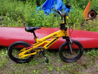 Limited Edition Hummer H16 Small Bright Yellow Youth Bike