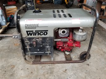 Winco Tri-Fuel Portable Generator. TF6000E 5500W - Youtube Video Link In Description