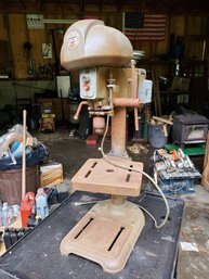 Vintage Delta Rockewell Unrestored Drill Press Model 14-000