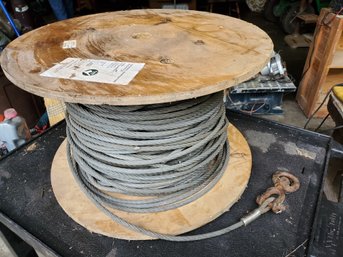 Spool Of 3/8' Wire Cable From New England Wire Tech