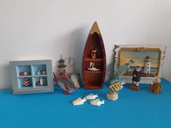 Nautical Sea Decor Lot