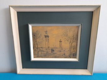 Alexander Bridge Framed Art