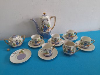 Hand Painted Klimax Tea Set Made In Japan