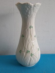 Belleek Clover Vase