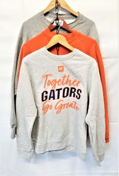 Men's University Of Florida And Florida Gator Sweatshirts Sizes Med/large