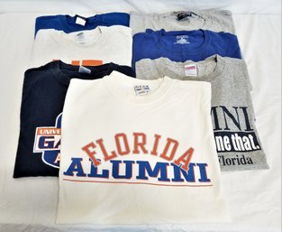 Vintage Men's University Of Florida Alumni Logo Crewneck T-Shirts Sizes L/XL