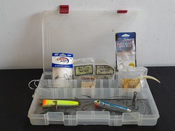 Tackle Box With Fishing Accessories