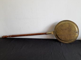 Vintage Copper Bed Warmer