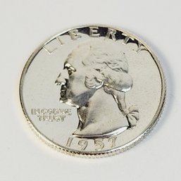 1957  Silver PROOF Washington Quarter