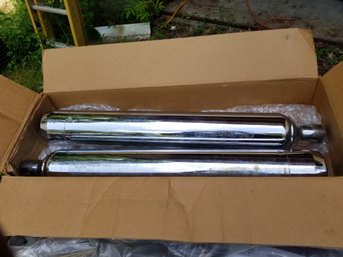 Harley-Davidson Chrome Exhaust Mufflers 66080-06B