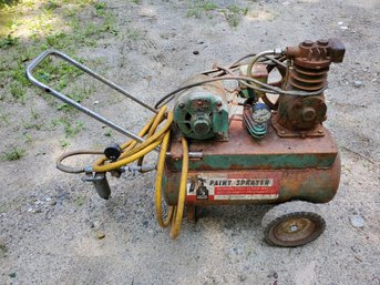 Vintage Sears 1/2 HP Paint Sprayer - Power Tested Working